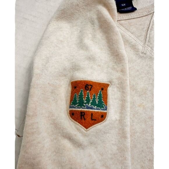 RALPH LAUREN Fleece Dress, Size‎ 6X - Picture 7 of 10